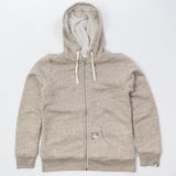 Women's Fleece Lined 'Shepherd' Hoodie - Sand Heather - Flying Dodo Clothing Company Cornwall