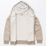 Women's Fleece Lined 'Shepherd' Hoodie - Sand Heather - Flying Dodo Clothing Company Cornwall